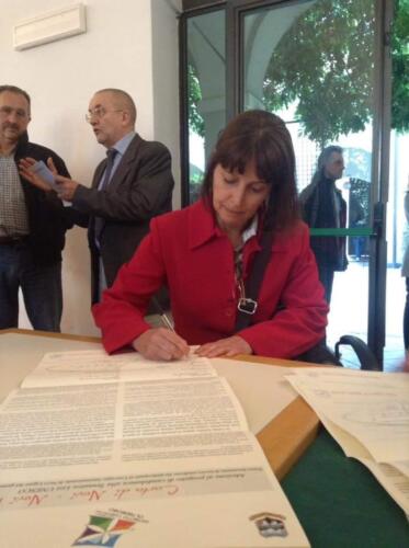 Tantative List UNESCO Oltregiogo Oltremare (Overseas) - Signing of the "Novi Charter"